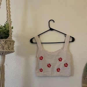 Flower Crop Top